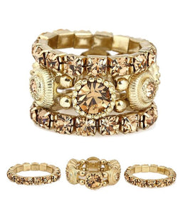 BIG stack ring set (3 piece set)