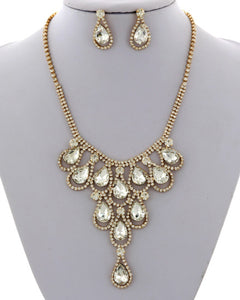 Champagne tears set