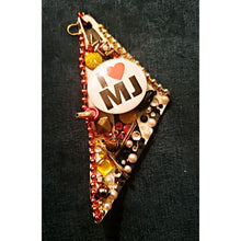 Load image into Gallery viewer, Custom/handcrafted MICHAEL JACKSON graffiti earrings
