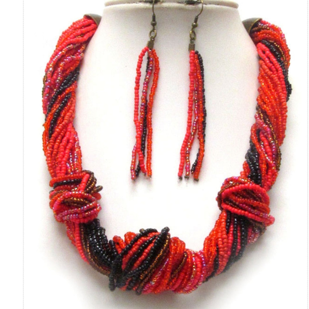 Red Velvet bead set