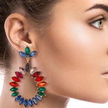 Load image into Gallery viewer, Rainbow bright earrings (3 color options)

