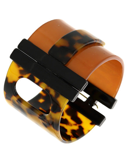 Slow groove tortoise shell bracelet